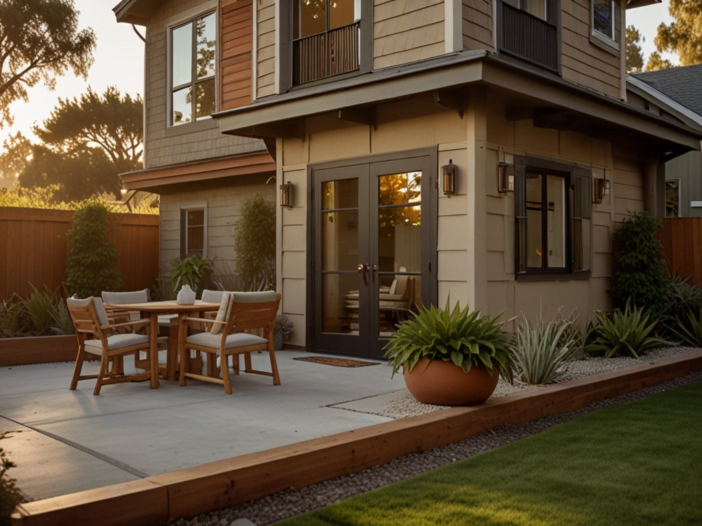 Modern Craftsman-style backyard ADU in Arcadia, California