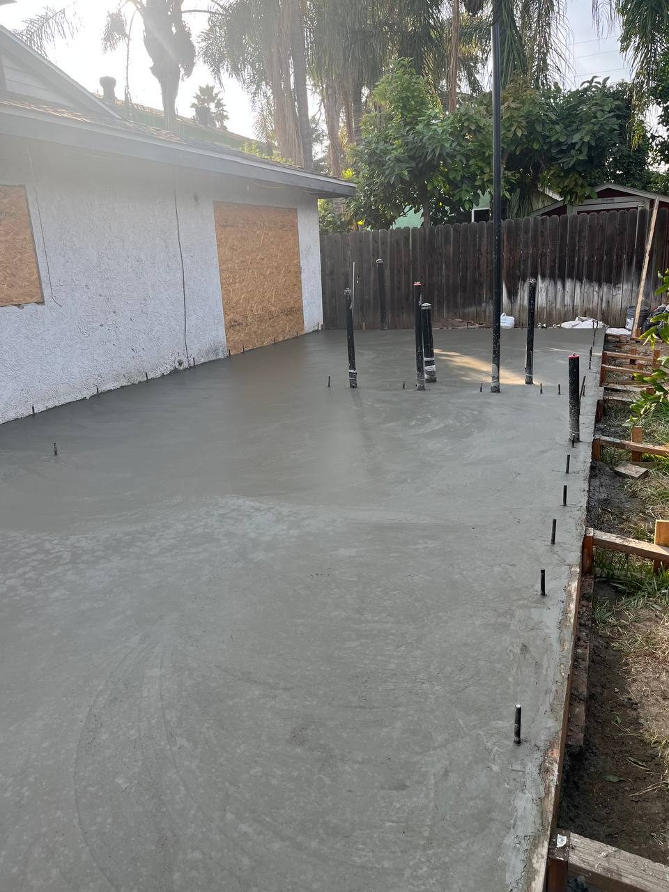 Concrete slab work, Arcadia CA