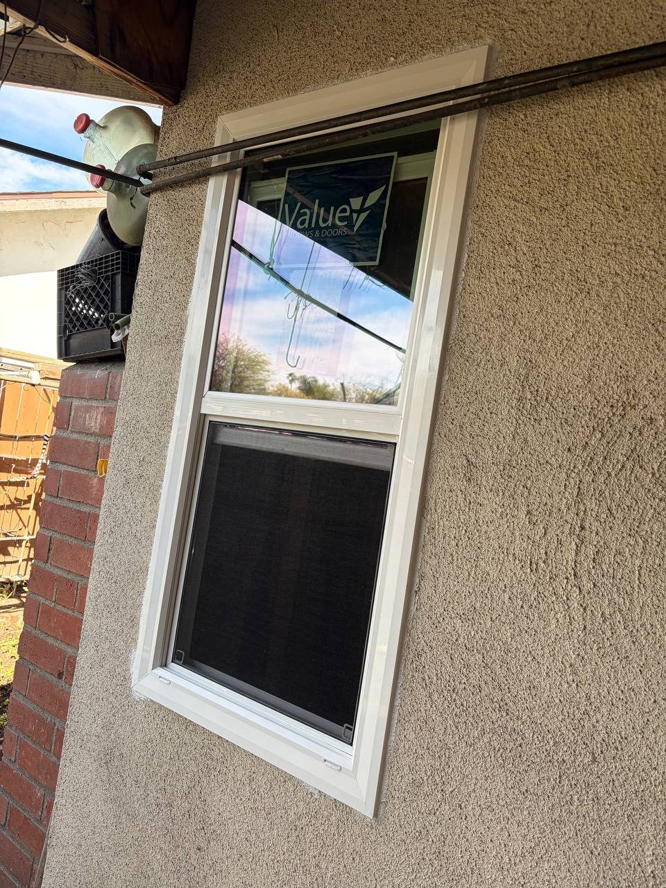 Exterior window installation – residential remodel, El Monte CA
